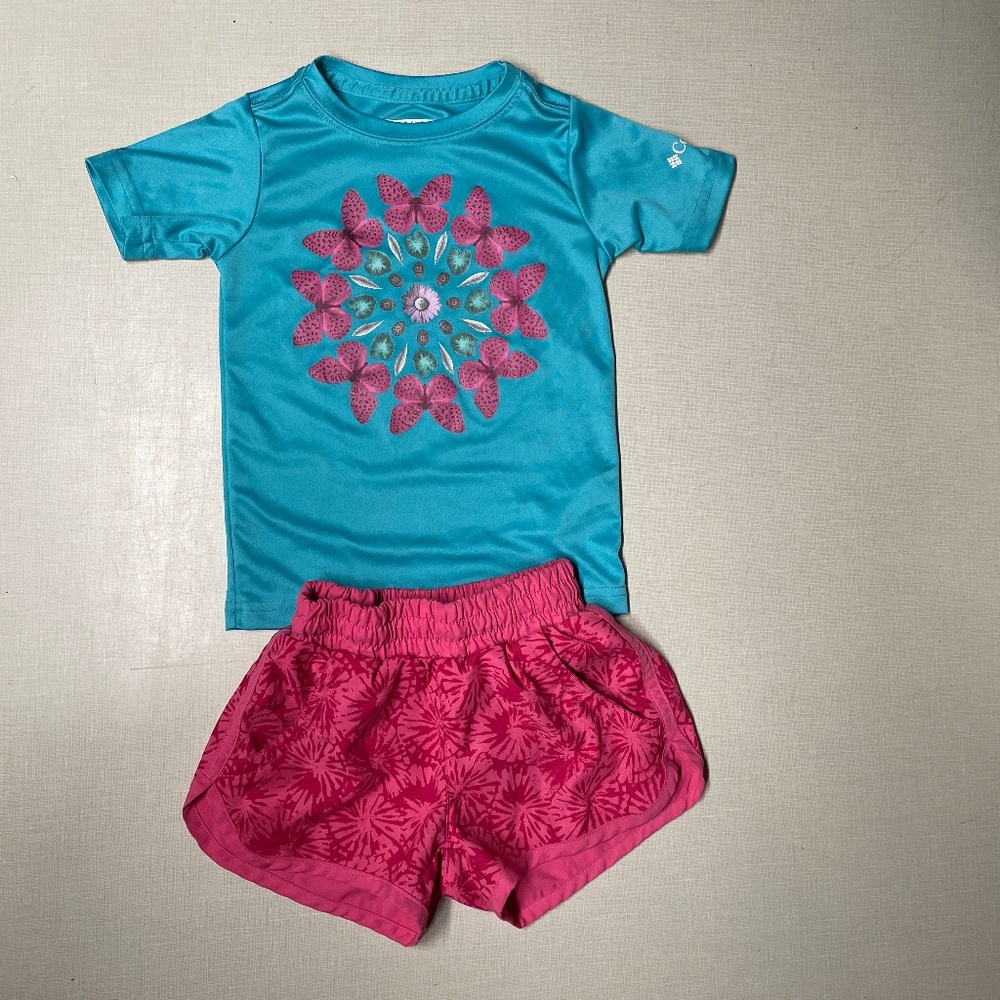 Girls Columbia Quick Dry Set